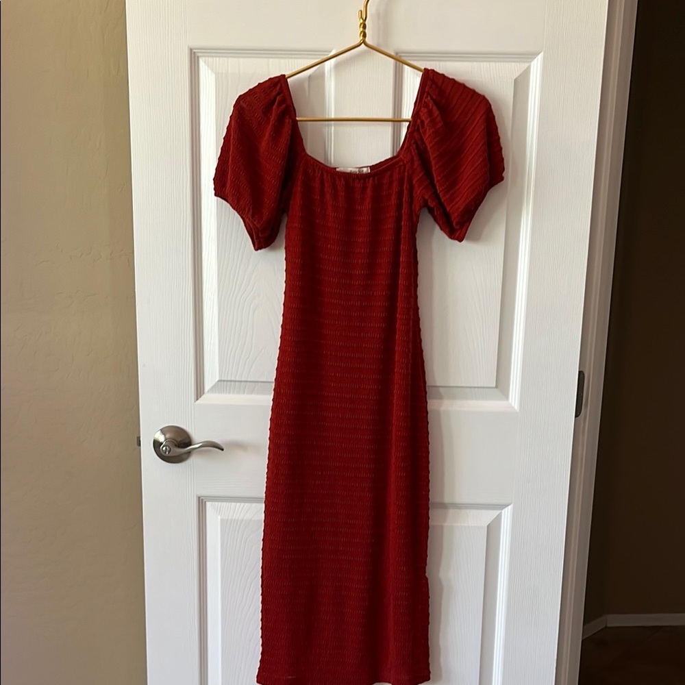 REWIND Rust Dress